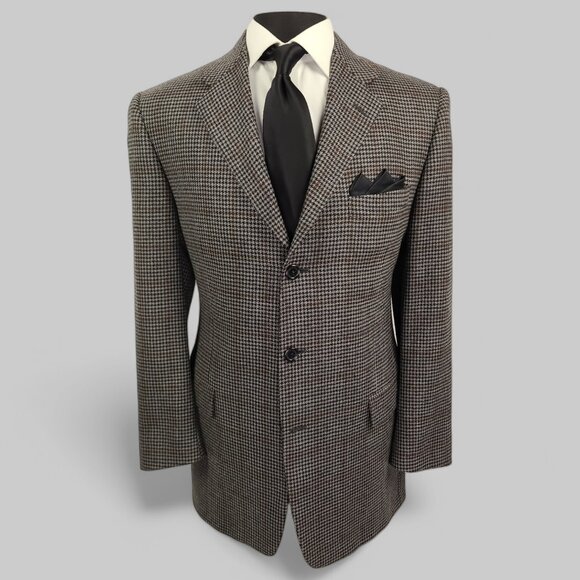 HIckey Freeman 42R Wool 3 Button Sport Coat Blazer - Picture 2 of 13